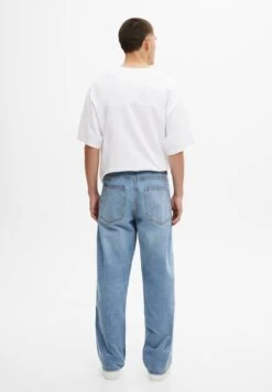 PULL & BEAR WideJeans BaggyStone Blue Denim Uomo Jeans PUC22G0LK-K11 9 PULL & BEAR WideJeans BaggyStone Blue Denim Uomo Jeans PUC22G0LK-K11 -Pull & Bear bc6f8365a7fb4b33b4f1ce6139a82ab8