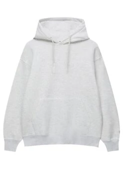 PULL & BEAR Basic ColouredFelpa Con CappuccioLight Grey Uomo Maglieria E Felpe PUC21009J-C12 -Pull & Bear bc915dc145524f54bea5b65accdb0d8e