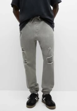 PULL & BEAR RippedJeans BaggyKhaki Uomo Jeans PUC22G0OP-N11