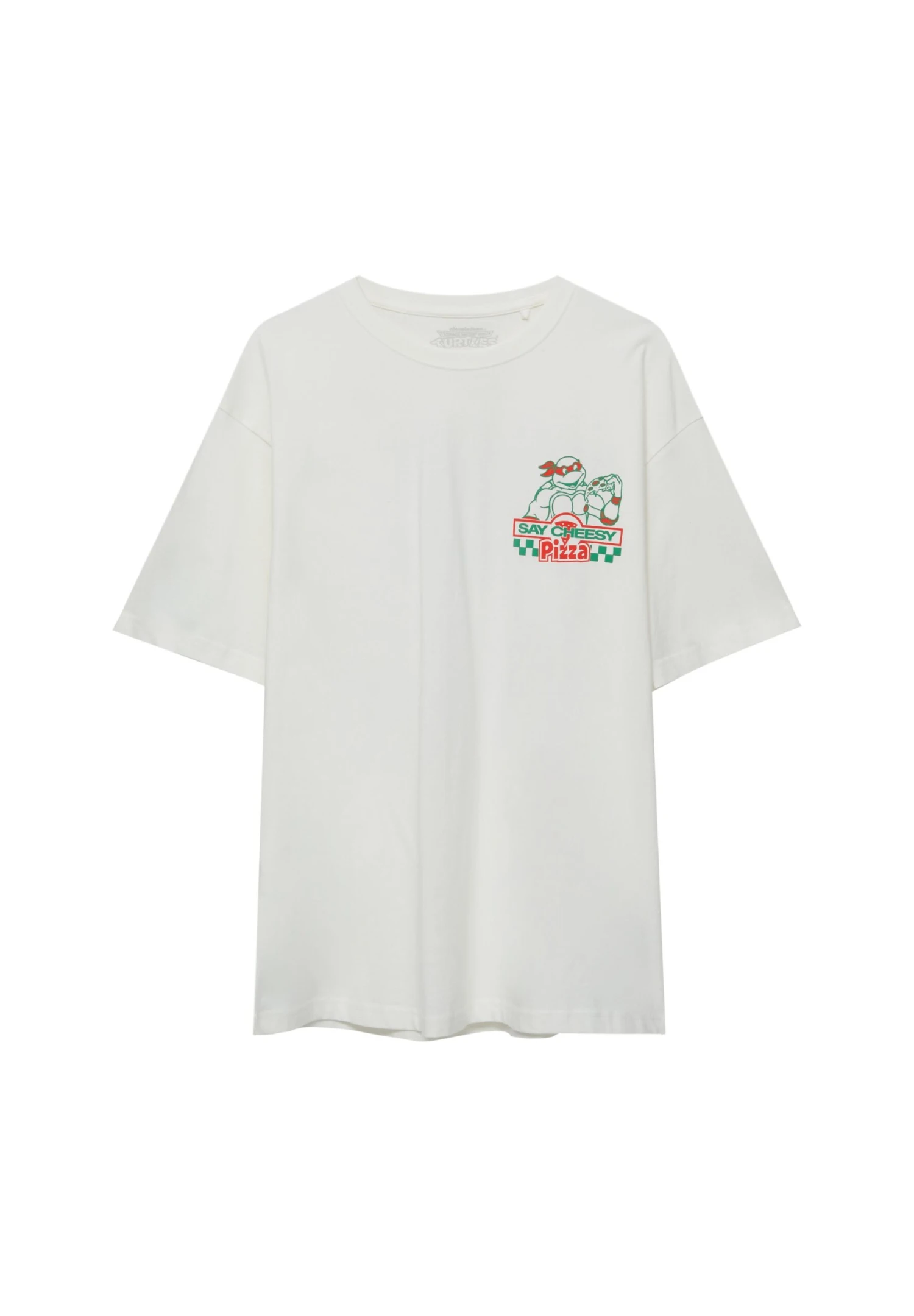 PULL & BEAR Ninja TurtlesShort SleeveT-Shirt Con StampaWhite Uomo T-shirt E Polo PUC22O1PZ-A11 6 PULL & BEAR Ninja TurtlesShort SleeveT-Shirt Con StampaWhite Uomo T-shirt E Polo PUC22O1PZ-A11 - immagine 6