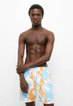 PULL & BEAR Tie-Dye - Costume Da Bagno - Orange