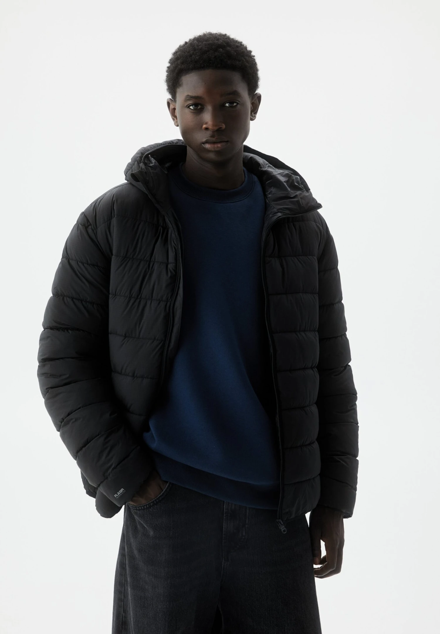 PULL & BEAR LightweightGiacca InvernaleBlack Uomo Giacche PUC22T0ST-Q11 1 PULL & BEAR LightweightGiacca InvernaleBlack Uomo Giacche PUC22T0ST-Q11