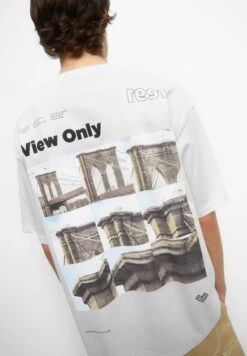 PULL & BEAR Grey Stwd Print- T-Shirt Con Stampa - Light Grey -Pull & Bear c3980736679842a4a1e1d3c716891b0c