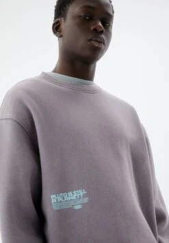 PULL & BEAR Garment-DyeFelpaMauve Uomo Maglieria E Felpe PUC22S0QR-I11 -Pull & Bear c3b4e9943499484eaec436f5e1169e00