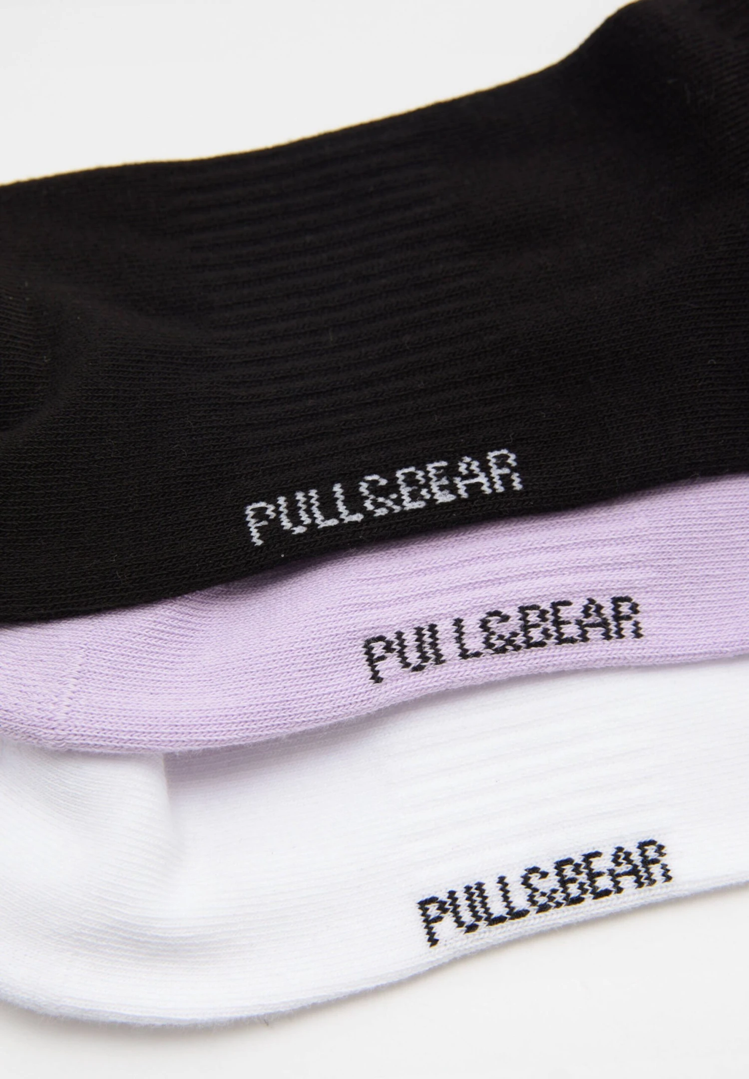 PULL & BEAR 3Pack OfHalfCalzeWhite Uomo Intimo PUC81F04I-A11 4 PULL & BEAR 3Pack OfHalfCalzeWhite Uomo Intimo PUC81F04I-A11 - immagine 4