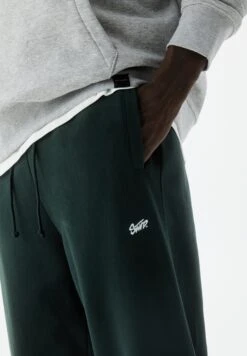 PULL & BEAR Standard Fit - Joggers - Pantaloni Sportivi - Dark Green -Pull & Bear c494c04006b74f1ab3c59b0e97dc887e