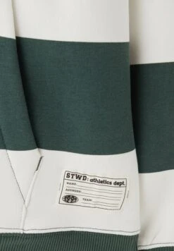 PULL & BEAR Striped - Felpa Con Cappuccio - Green -Pull & Bear c5bc75b984b4403c8e1df51a2159635f