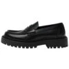 PULL & BEAR Track - Scarpe Senza Lacci - Black