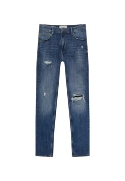PULL & BEAR Jeans Slim FitBlue Denim Uomo Jeans PUC22G0PO-K11 -Pull & Bear c69fc20b674b4e46b5f4754472753783