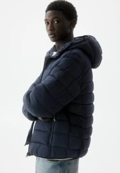 PULL & BEAR LightweightGiacca InvernaleDark Blue Uomo Giacche PUC22T0ST-K11 -Pull & Bear c6ab47e8967d4f07808d2b9684c3dd30