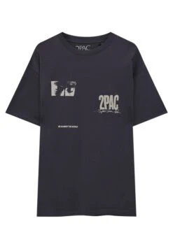 PULL & BEAR Tupac Me Against The World T-Shirt Con StampaGrey Uomo T-shirt E Polo PUC22O1MA-C11 -Pull & Bear c7e3104da19e49b1b898d185b78d42ca