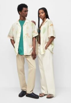 PULL & BEAR Print- Camicia - White
