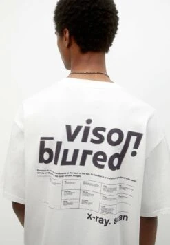 PULL & BEAR Stwd SloganT-Shirt Con StampaWhite Uomo T-shirt E Polo PUC22O1N3-A11 -Pull & Bear c826a2bcaa8b466b95616cb17588b640