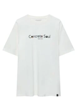 PULL & BEAR With SloganT-Shirt Con StampaWhite Uomo T-shirt E Polo PUC22O1MQ-A11 -Pull & Bear c84dd1bb9d244fa8933c9ffd0eac9e59