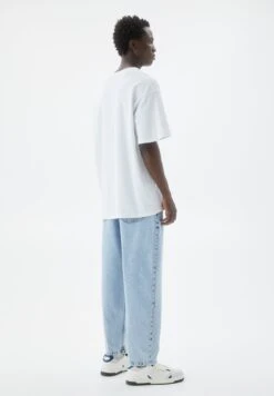 PULL & BEAR Jeans A SigarettaLight-Blue Denim Uomo Jeans PUC22G0PX-K12 -Pull & Bear c86b5c1b0bbf4519939b77aefc6ee505