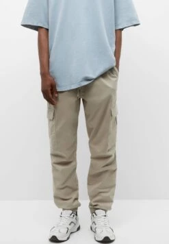PULL & BEAR Basic JoggersPantaloni CargoSand Uomo Pantaloni PUC22E0ET-B11