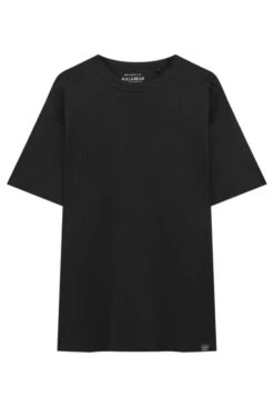 PULL & BEAR Heavy WeightT-Shirt BasicMottled Black Uomo T-shirt E Polo PUC22O1BR-Q11 10 PULL & BEAR Heavy WeightT-Shirt BasicMottled Black Uomo T-shirt E Polo PUC22O1BR-Q11 -Pull & Bear ca4fafe1fc6f42c1a4e1d35fa7b3da89