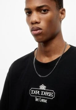 PULL & BEAR Dr Dre- T-Shirt Con Stampa - Black -Pull & Bear caf773d6368e4b39993f83b6c82ca97c