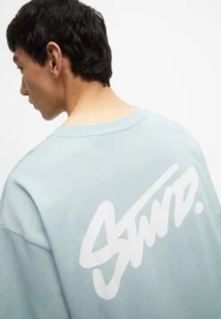 PULL & BEAR With Stwd LogoT-Shirt BasicMint Uomo T-shirt E Polo PUC22O1NS-M11 -Pull & Bear cb89ca4c4b0d46ed93ede7c4e7fd6c75