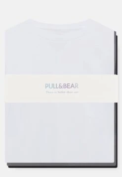 PULL & BEAR Pack Of 3 - T-Shirt Basic - Grey -Pull & Bear cc23fb9561174b8ba27eeace67de96c0