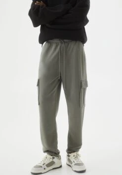 PULL & BEAR Joggers - Pantaloni Cargo - Khaki