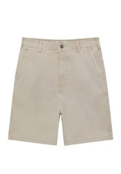PULL & BEAR Basic Colourful Bermuda - Shorts - Beige -Pull & Bear cef5d2dcd7ef4e1fb7ee544b95cb2762