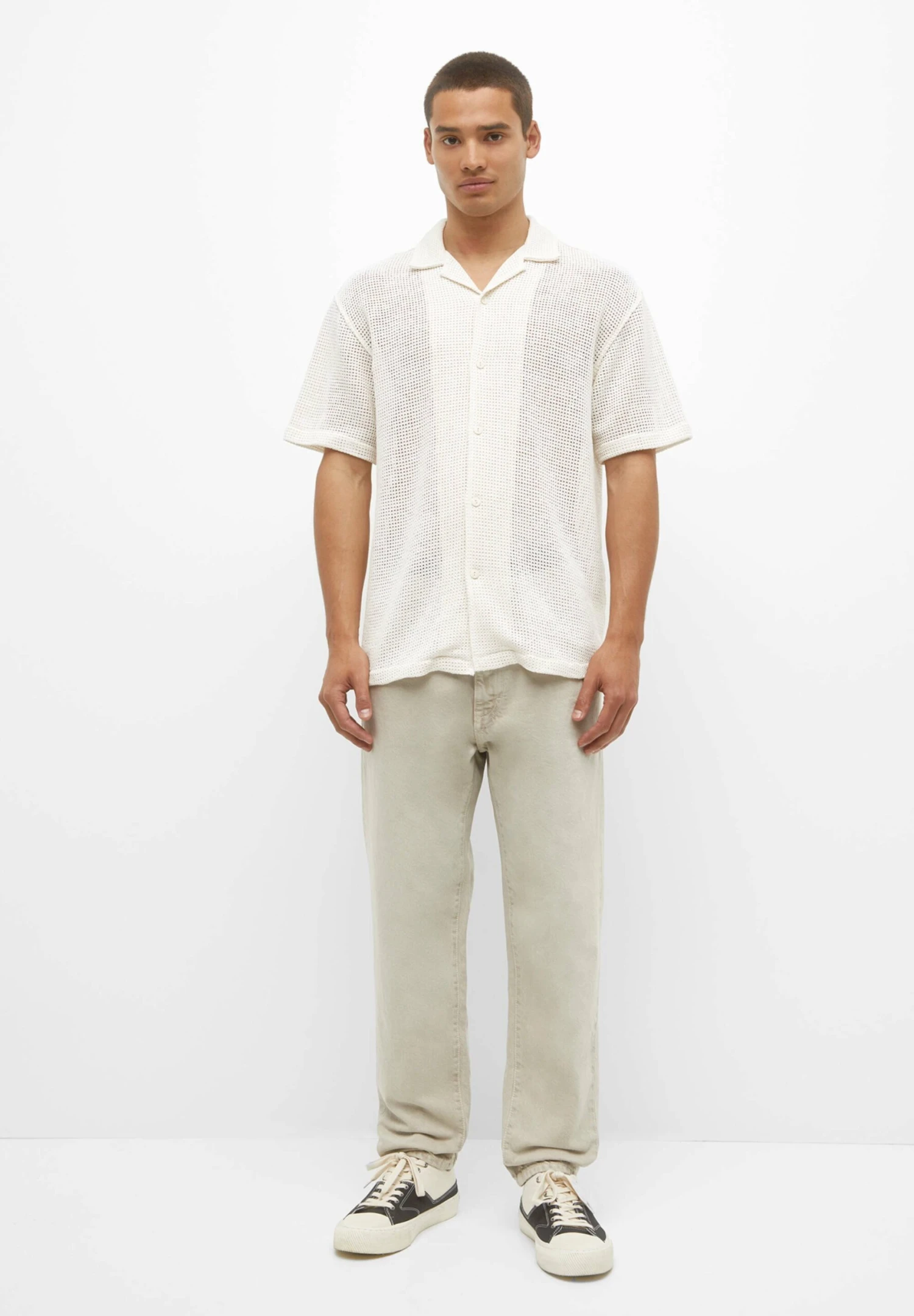 PULL & BEAR Basic Standard-Fit - Jeans A Sigaretta - Sand 2 PULL & BEAR Basic Standard-Fit - Jeans A Sigaretta - Sand - immagine 2