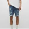 PULL & BEAR Shorts Di JeansBlue Denim Uomo Jeans PUC22F0BJ-K11