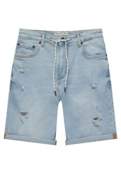 PULL & BEAR BermudaShorts Di JeansLight Blue Denim Uomo Bermuda PUC22F0BZ-K11 -Pull & Bear d265ec9340f9448b9aeab9b5ff97138c