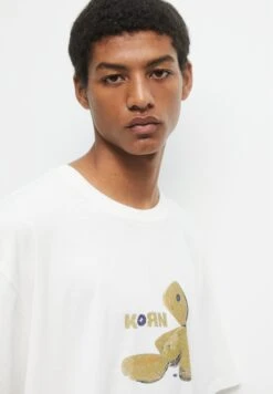 PULL & BEAR Short Sleeve KornT-Shirt Con StampaWhite Uomo T-shirt E Polo PUC22O1QD-A11 -Pull & Bear d3a91f5dc6664e10a692eb4171224f6d