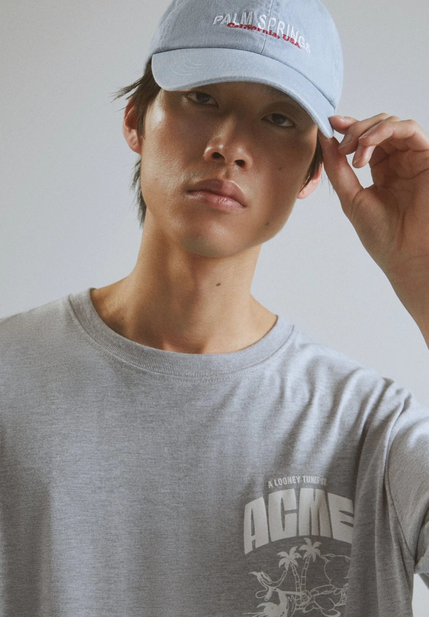 PULL & BEAR Faded Palm SpringsCappellinoLight Blue Uomo Cappellie Berretti PUC52P04M-K11 1 PULL & BEAR Faded Palm SpringsCappellinoLight Blue Uomo Cappellie Berretti PUC52P04M-K11