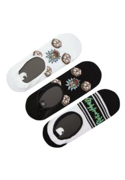 PULL & BEAR Pack Of 3 Pairs Of Rick MortyCalziniWhite Uomo Intimo PUC82F07E-A11