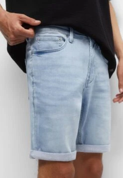 PULL & BEAR Faded BermudaShorts Di JeansStone/Blue/Denim Uomo Bermuda PUC22F0CG-K12 -Pull & Bear d7b5dac96b71473b9e04f94f3eafdbf2