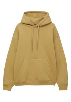 PULL & BEAR Basic ColouredFelpa Con CappuccioMustard Yellow Uomo Maglieria E Felpe PUC21009J-E11 -Pull & Bear d7bafc87b842498bbf4f5810aff4bef6