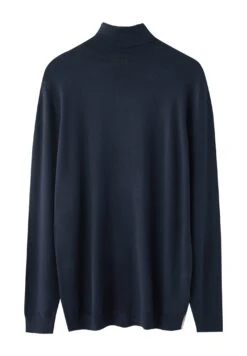 PULL & BEAR Turtleneck - Maglione - Dark Blue -Pull & Bear d7d159521a784778b650dc0c5f398e4f