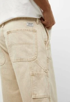 PULL & BEAR CarpenterJeans A SigarettaMottled Beige Uomo Jeans PUC22G0OR-B12 -Pull & Bear d9653deb2dc34c40a4ac5f51963c171f