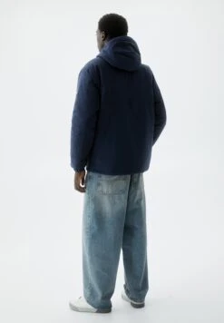 PULL & BEAR Pouch PocketGiacca Da Mezza StagioneDark Blue Uomo Giacche PUC22T0SO-K11 -Pull & Bear db019da2156f4e7bb51e27006d8b1e14