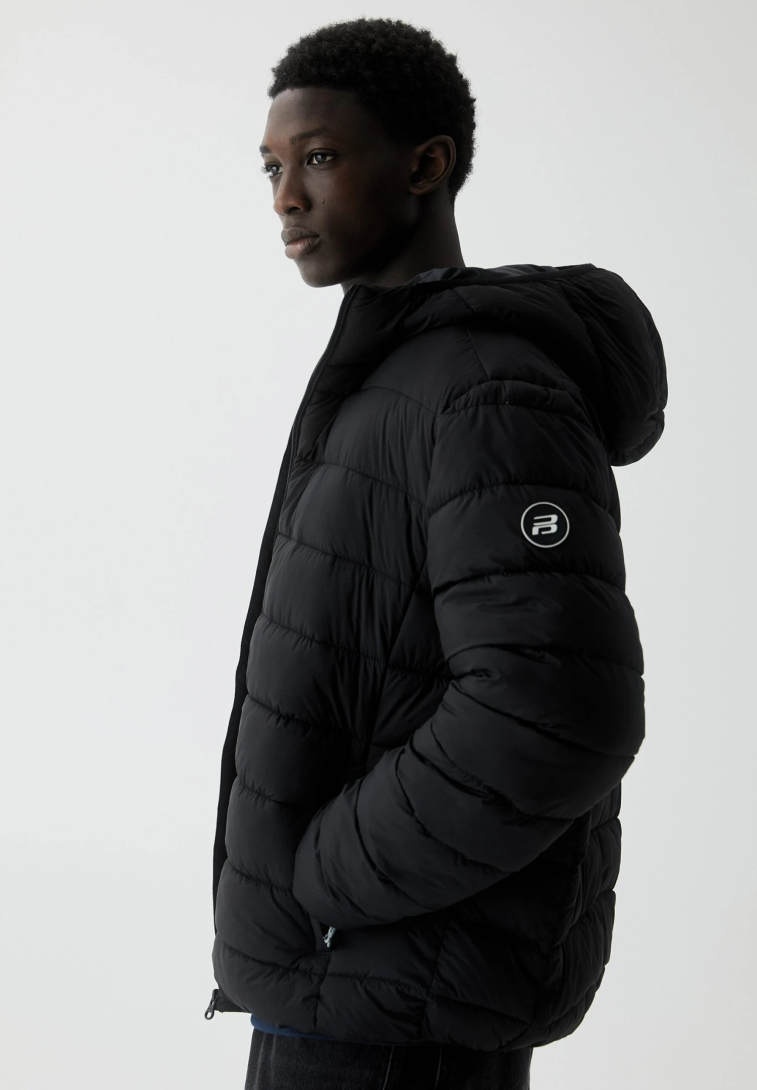 PULL & BEAR LightweightGiacca InvernaleBlack Uomo Giacche PUC22T0ST-Q11 3 PULL & BEAR LightweightGiacca InvernaleBlack Uomo Giacche PUC22T0ST-Q11 - immagine 3