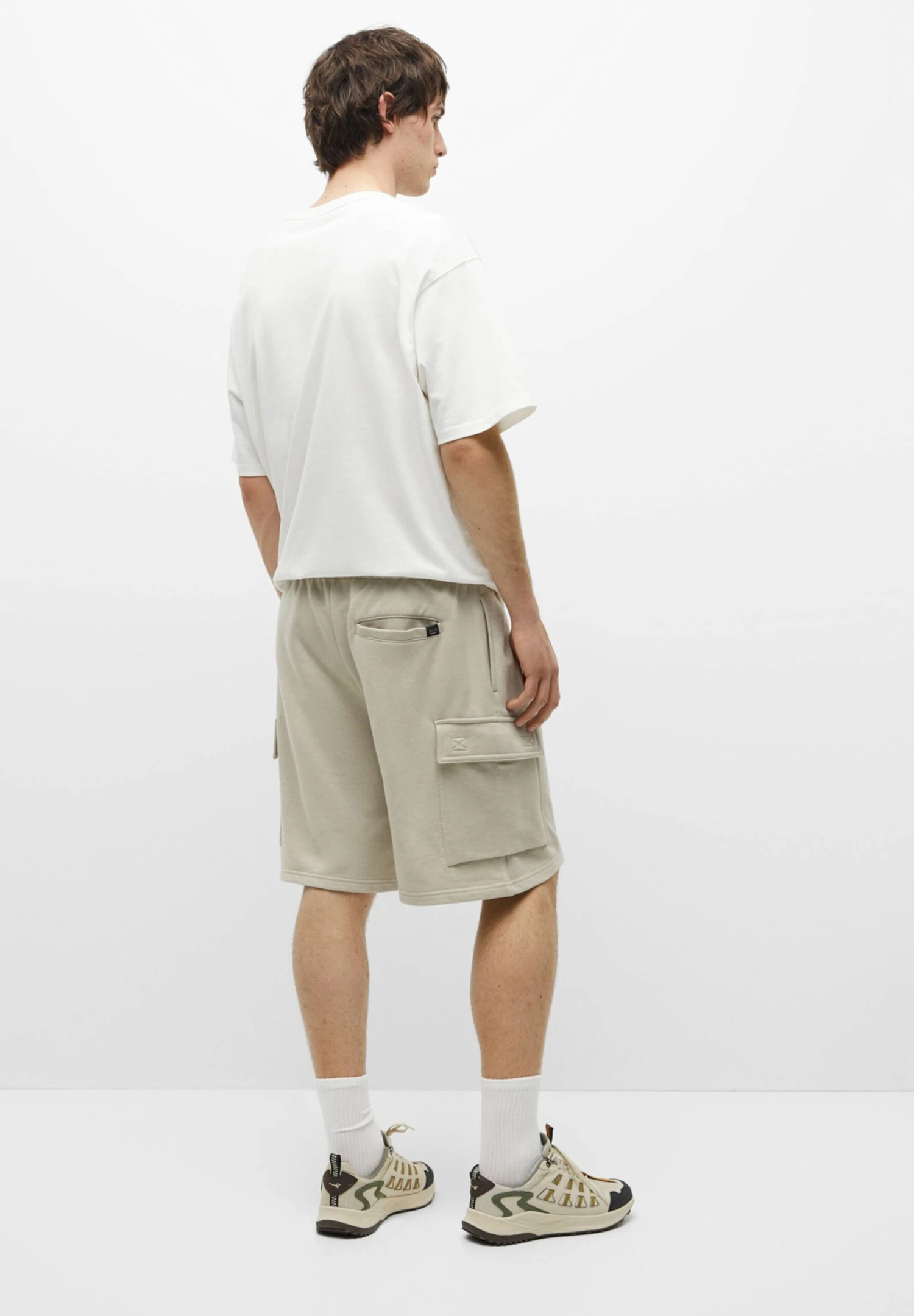 PULL & BEAR Bermuda Straight - Shorts - Sand 3 PULL & BEAR Bermuda Straight - Shorts - Sand - immagine 3
