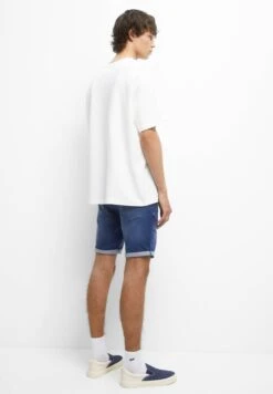 PULL & BEAR Faded BermudaShorts Di JeansBlue/Denim Uomo Bermuda PUC22F0CG-K11 -Pull & Bear dd4ad580668543e189ff07b0f63fc394