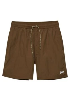 PULL & BEAR Basic With Elastic WaistbandShorts Da MareBrown Uomo Moda Mare PUC82H02S-O11 -Pull & Bear de0c492f5b794245b2116792e253105a