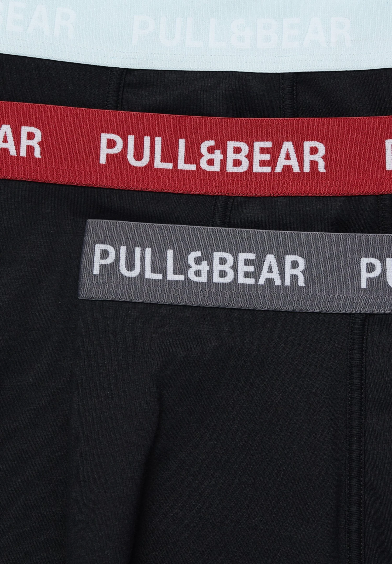 PULL & BEAR With Contrast Logo Waistband-Pack Of 3CulotteBlack Uomo Intimo PUC82O05R-Q11 5 PULL & BEAR With Contrast Logo Waistband-Pack Of 3CulotteBlack Uomo Intimo PUC82O05R-Q11 - immagine 5