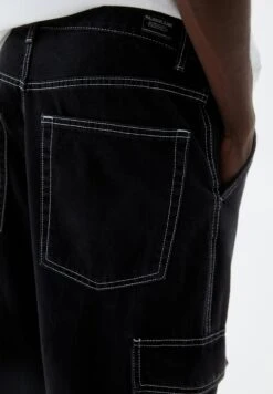 PULL & BEAR With Front Panel Jeans A SigarettaBlack Uomo Jeans PUC24A001-Q11 -Pull & Bear df7d15e0d32e4ce4b089be5b3b076f6e