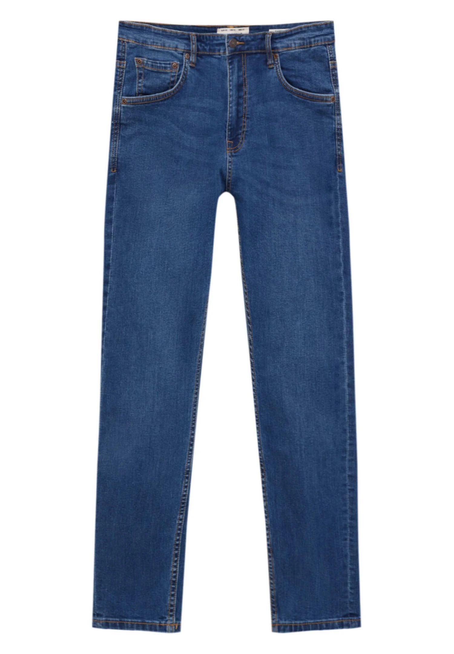 PULL & BEAR Basic Medium Carrot FitJeans Slim FitDark Blue Uomo Jeans PUC22G0O2-K11 6 PULL & BEAR Basic Medium Carrot FitJeans Slim FitDark Blue Uomo Jeans PUC22G0O2-K11 - immagine 6