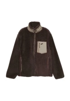 PULL & BEAR Giacca In Pile - Brown -Pull & Bear e1b4e76112904f609b9c9c3863a4c781