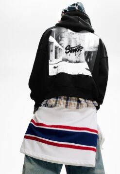 PULL & BEAR STWD - Felpa - Black