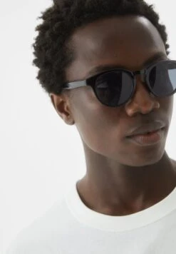 PULL & BEAR RoundOcchiali Da SoleBlack Uomo Occhiali Da Sole PUC52K01A-Q11