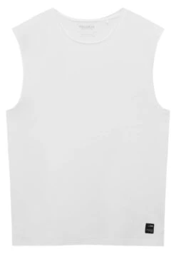 PULL & BEAR Basic Coloured StrappyTopWhite Uomo T-shirt E Polo PUC22O1LI-A11 13 PULL & BEAR Basic Coloured StrappyTopWhite Uomo T-shirt E Polo PUC22O1LI-A11 -Pull & Bear e4ae3005bfb343d2aacff3523b93ea90