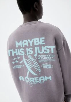 PULL & BEAR Garment-DyeFelpaMauve Uomo Maglieria E Felpe PUC22S0QR-I11 -Pull & Bear e4e06877b0d54e6fb62ac69c4955090e