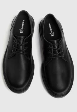 PULL & BEAR Mit Dicker - Stringate Eleganti - Black -Pull & Bear e52ca5c7f85a45809d0fc6a0ad95bb60